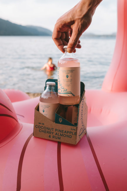 Coconut, Pineapple, Cherry, Almond & Rum