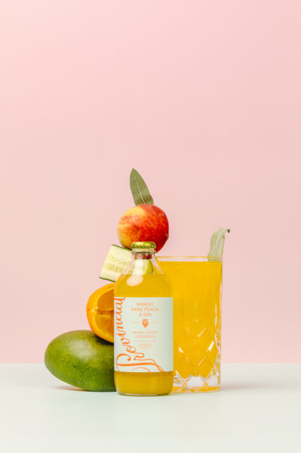 Mango, Sage, Peach & Gin