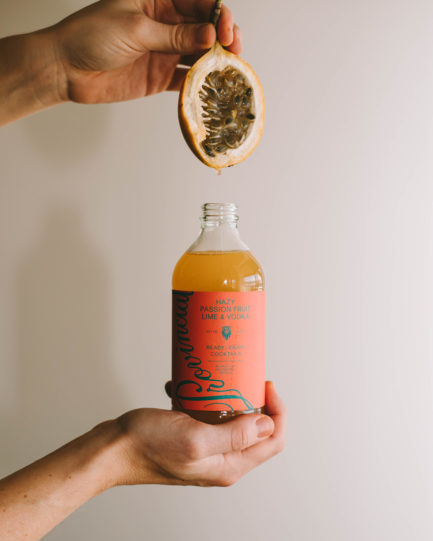 Hazy Passion Fruit, Lime & Vodka